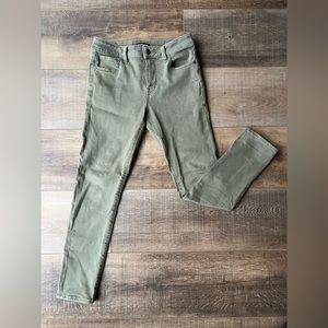 Express Men’s Skinny Jeans 29x30 Green
